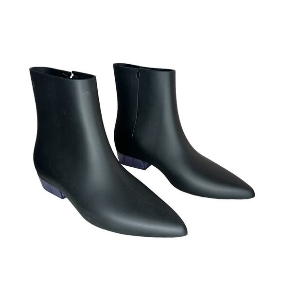 Melissa Black Ankle Boots - Picture 1 of 11